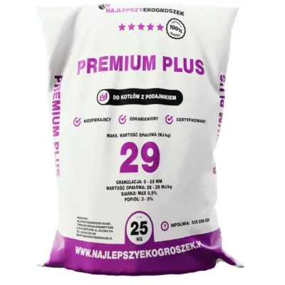 Ekogroszek Premium Plus 25kg